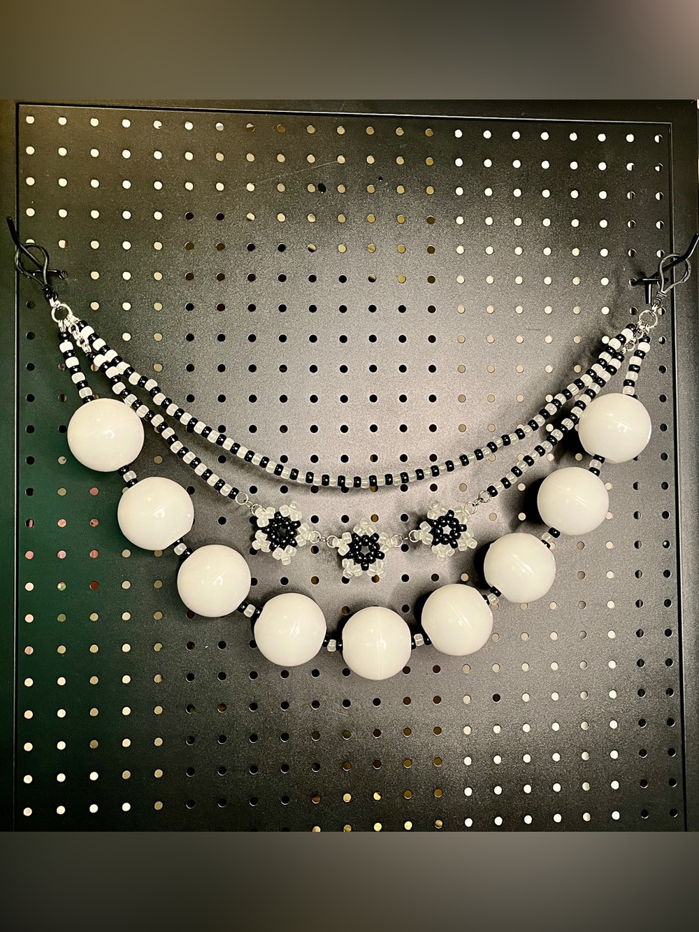 Glow in the Dark Mime Belt Chain - 3 Tiers/Layers